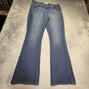 Levis Jeans Womens 10 Blue Medium Wash Modern Bootcut Stretch Denim Pockets